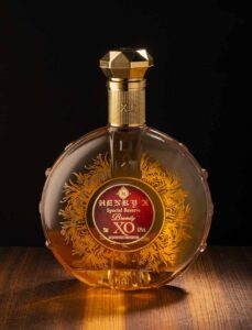 Henry X special brandy - Bottle photography