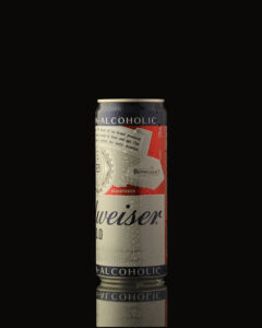 Budweiser nonalcoholic drink shot