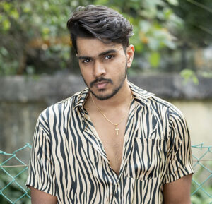 Outdoor portfolio photoshoot with male model