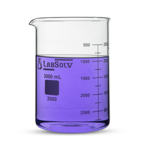 Glass beaker photoshoot for e commerce website